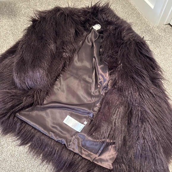 The Frankie Shop Miley faux fur coat xs - Picture 6 of 12